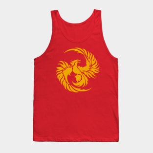 Ashes of Love: Phoenix/God of Fire/War Tank Top